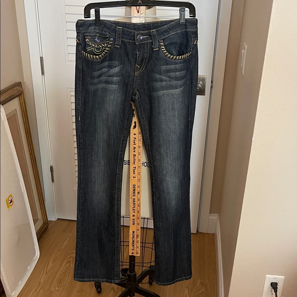 True Religion Indigo Boot Cut Jeans